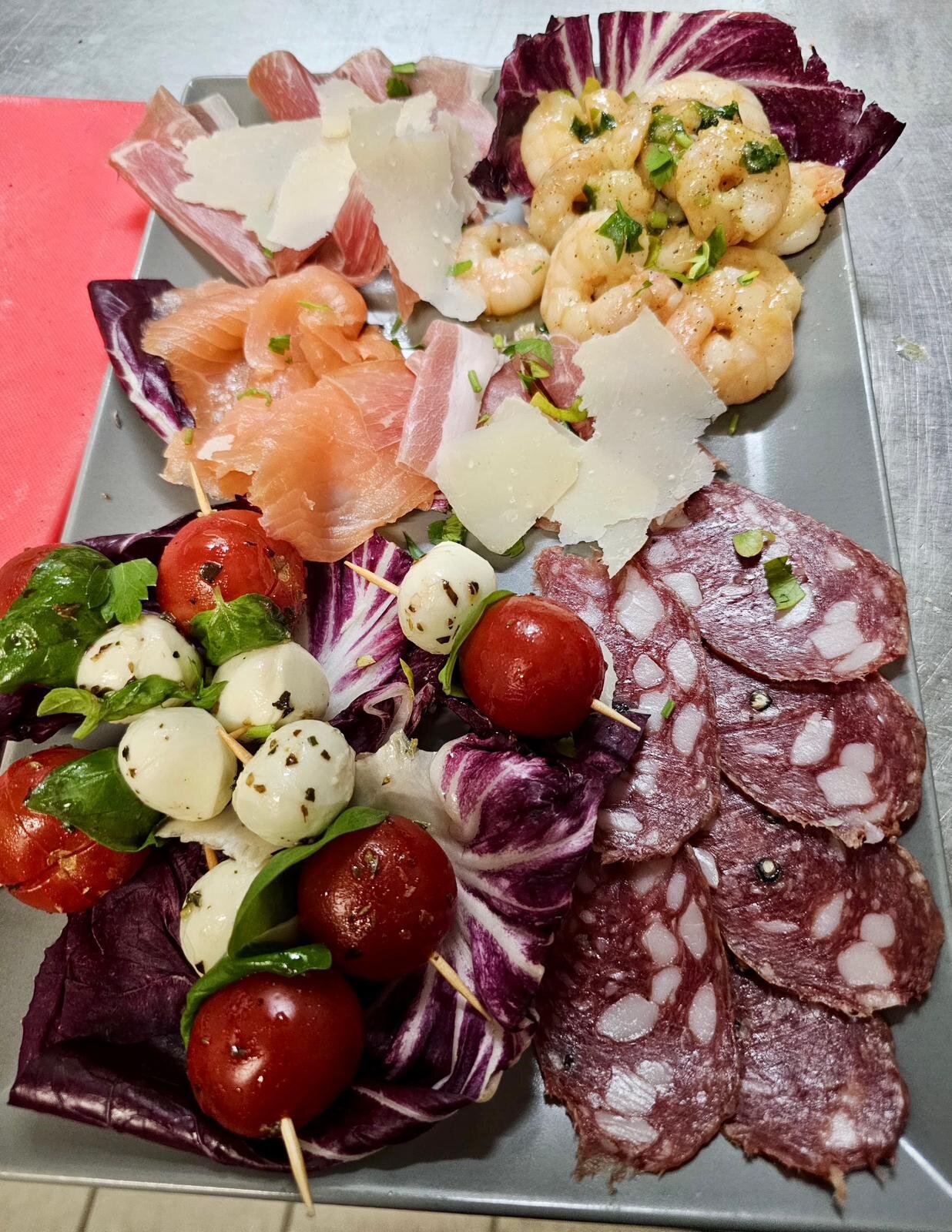 Antipasto della casa - Hausgemachte Vorspeise